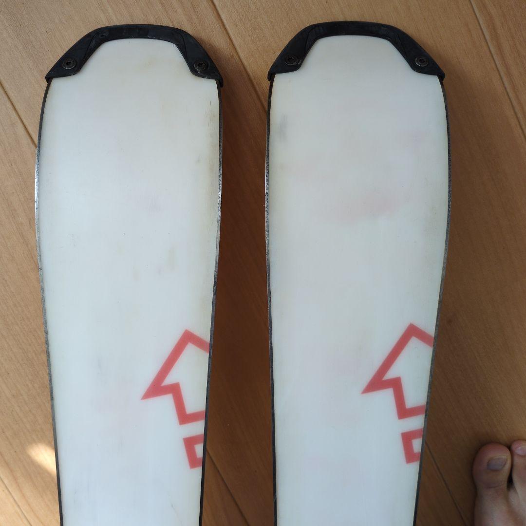 SALOMON AXESS ミッドスキー　中古　120cm ビンディング付き