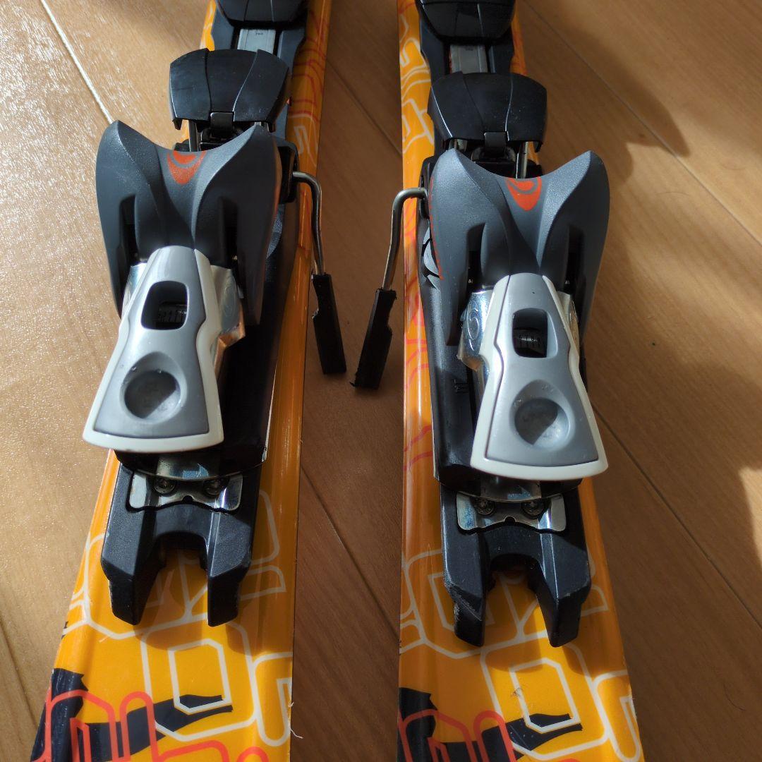 SALOMON AXESS ミッドスキー　中古　120cm ビンディング付き