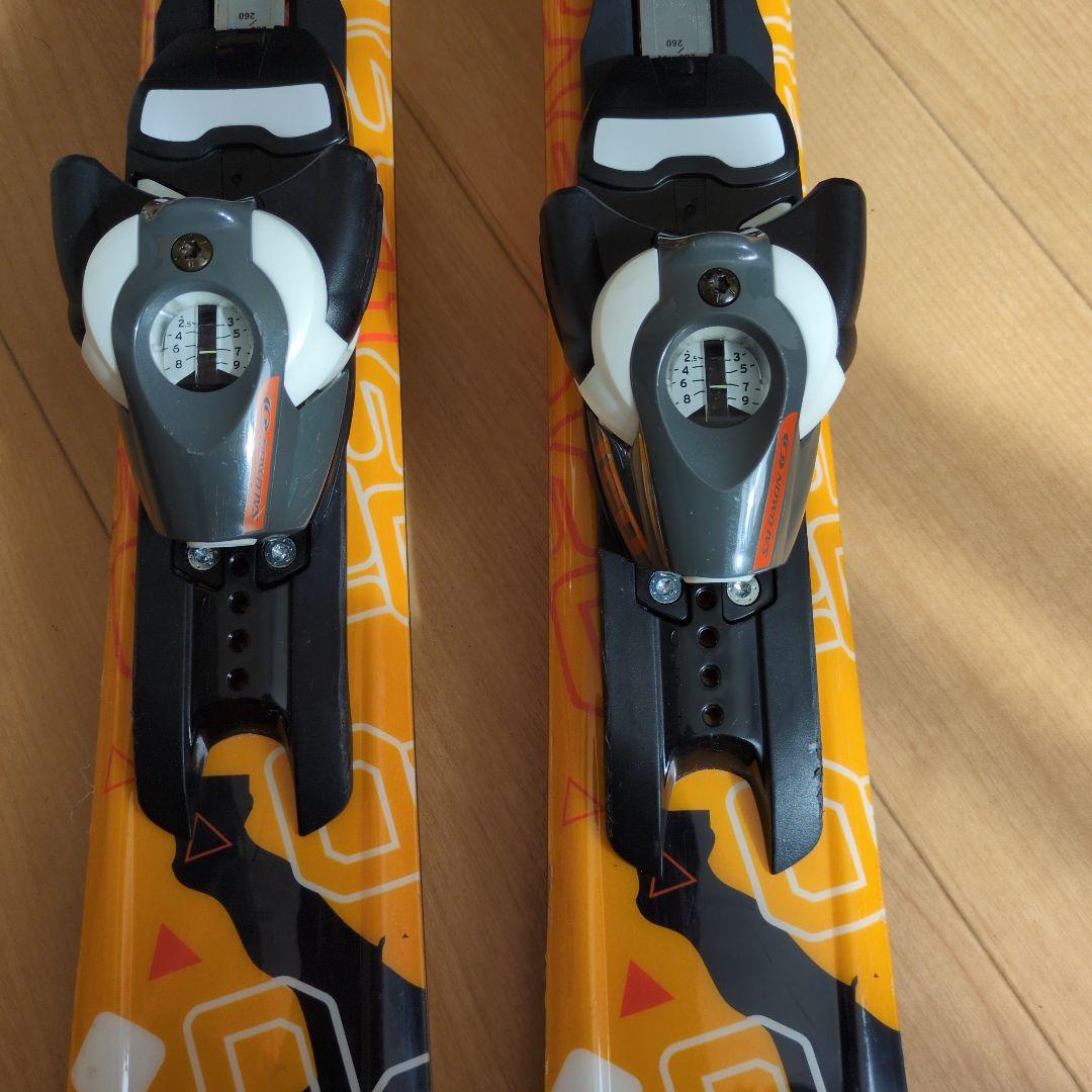 SALOMON AXESS ミッドスキー　中古　120cm ビンディング付き