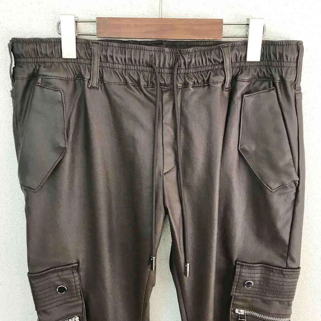 メルヴィンス TYPE-4 スリムストレッチ WAX カーゴ パンツ S3113