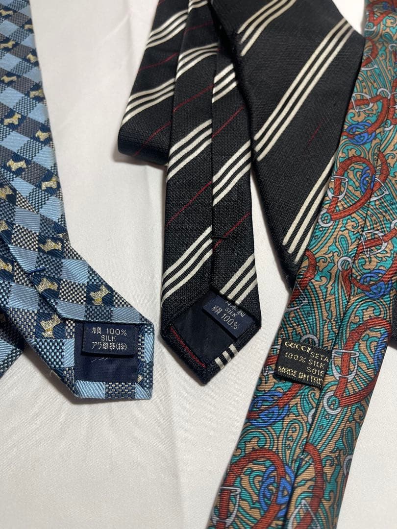 ★23点★まとめ★ハイブランド ネクタイ★GUCCI★Burberry★ゼニア★