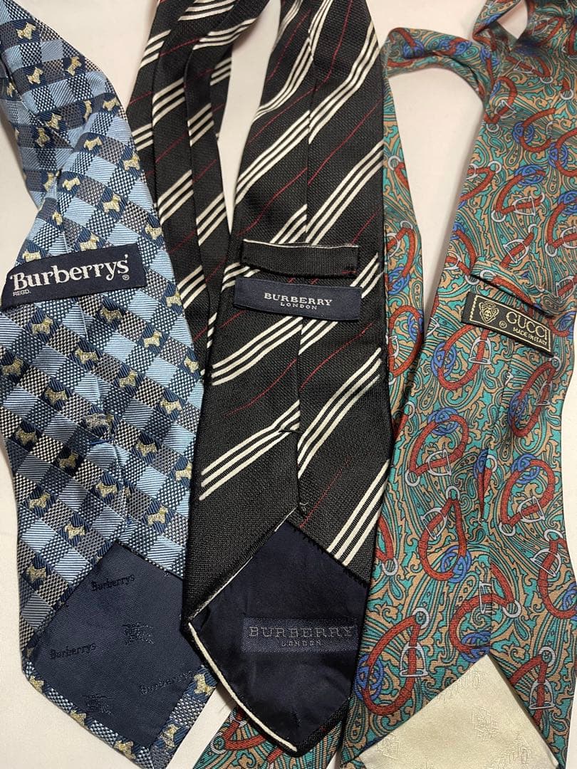 ★23点★まとめ★ハイブランド ネクタイ★GUCCI★Burberry★ゼニア★