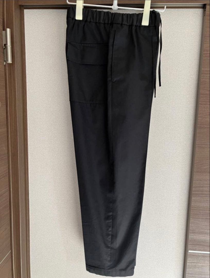 JIL SANDER ジルサンダー ALEM 46 黒 スラックス ovy L