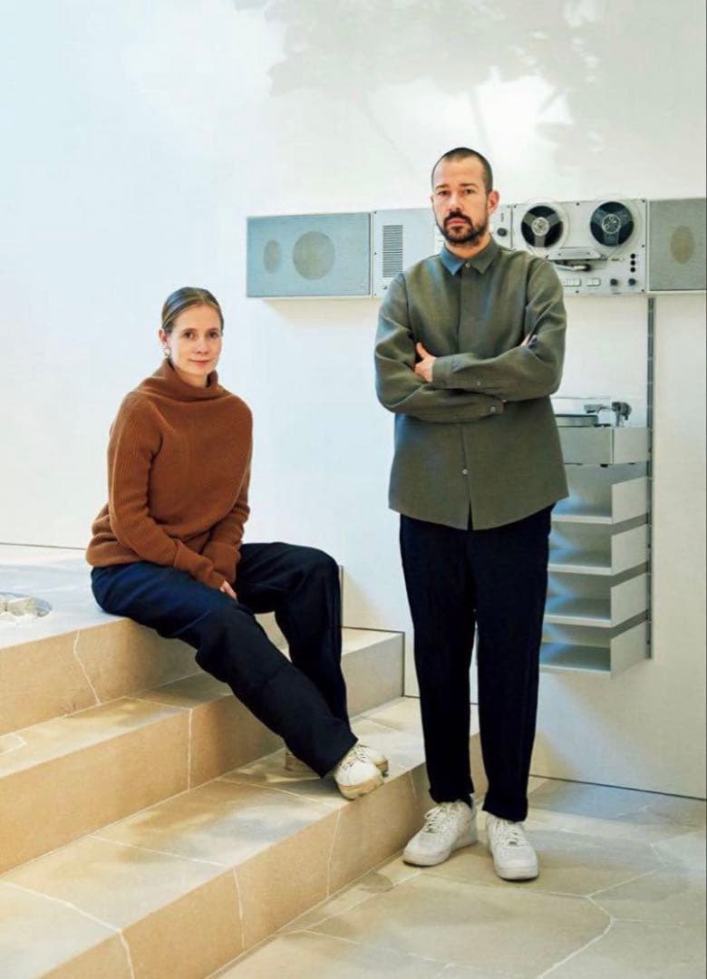 JIL SANDER ジルサンダー ALEM 46 黒 スラックス ovy L