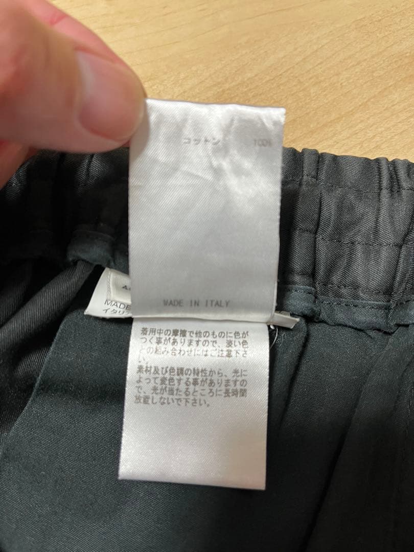 JIL SANDER ジルサンダー ALEM 46 黒 スラックス ovy L