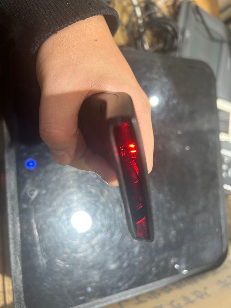 現役レジmPOP スキャナー付き　ブラック