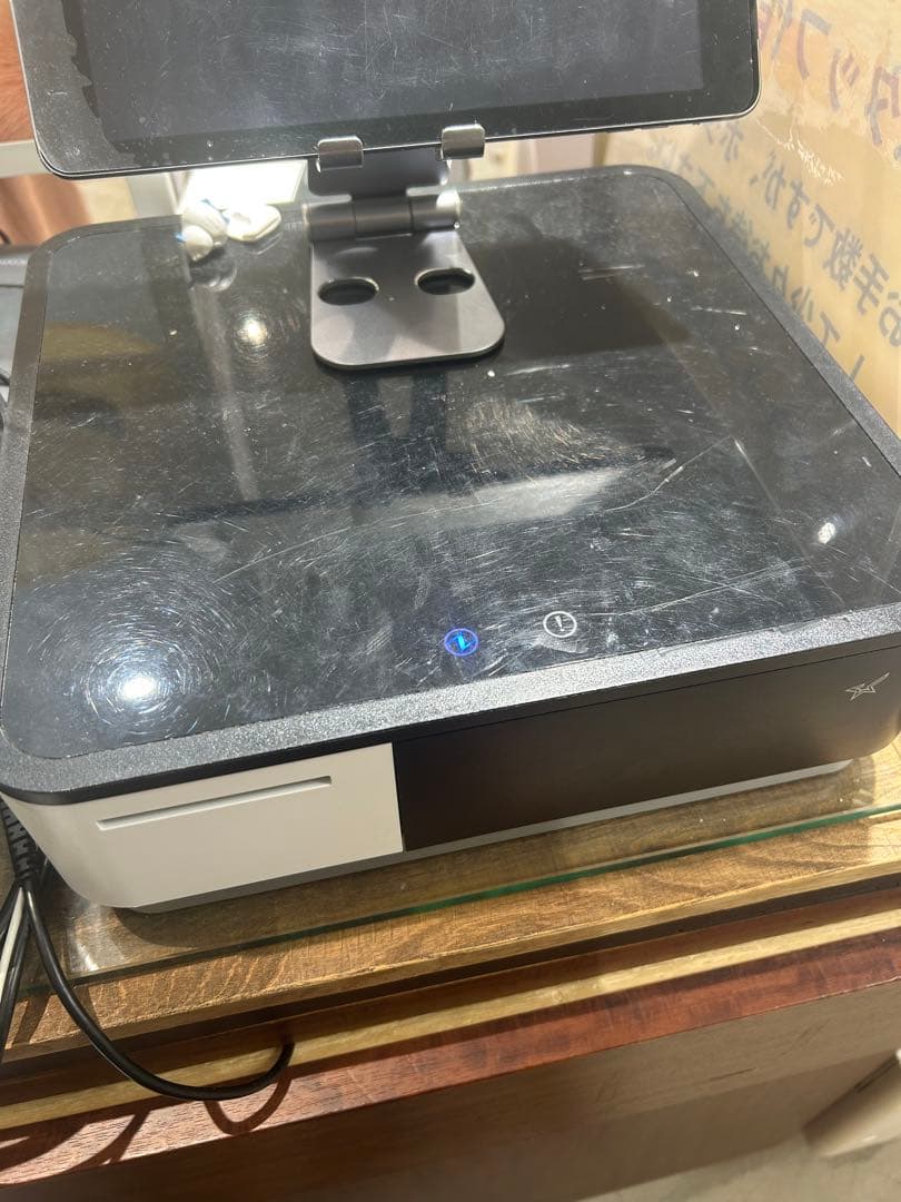 現役レジmPOP スキャナー付き　ブラック