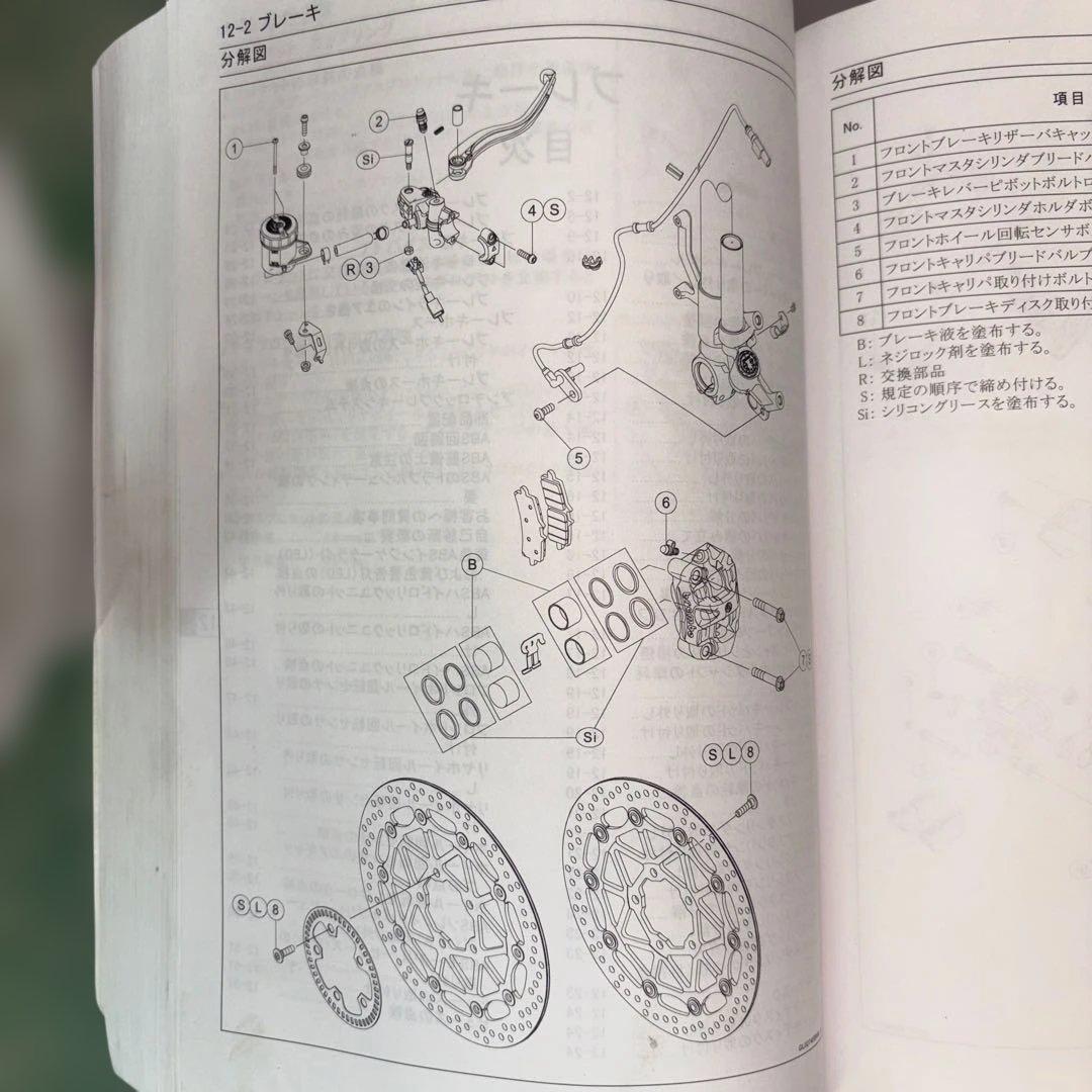 zx10r zx10rr zx10rse サービスマニュアル　16〜20年