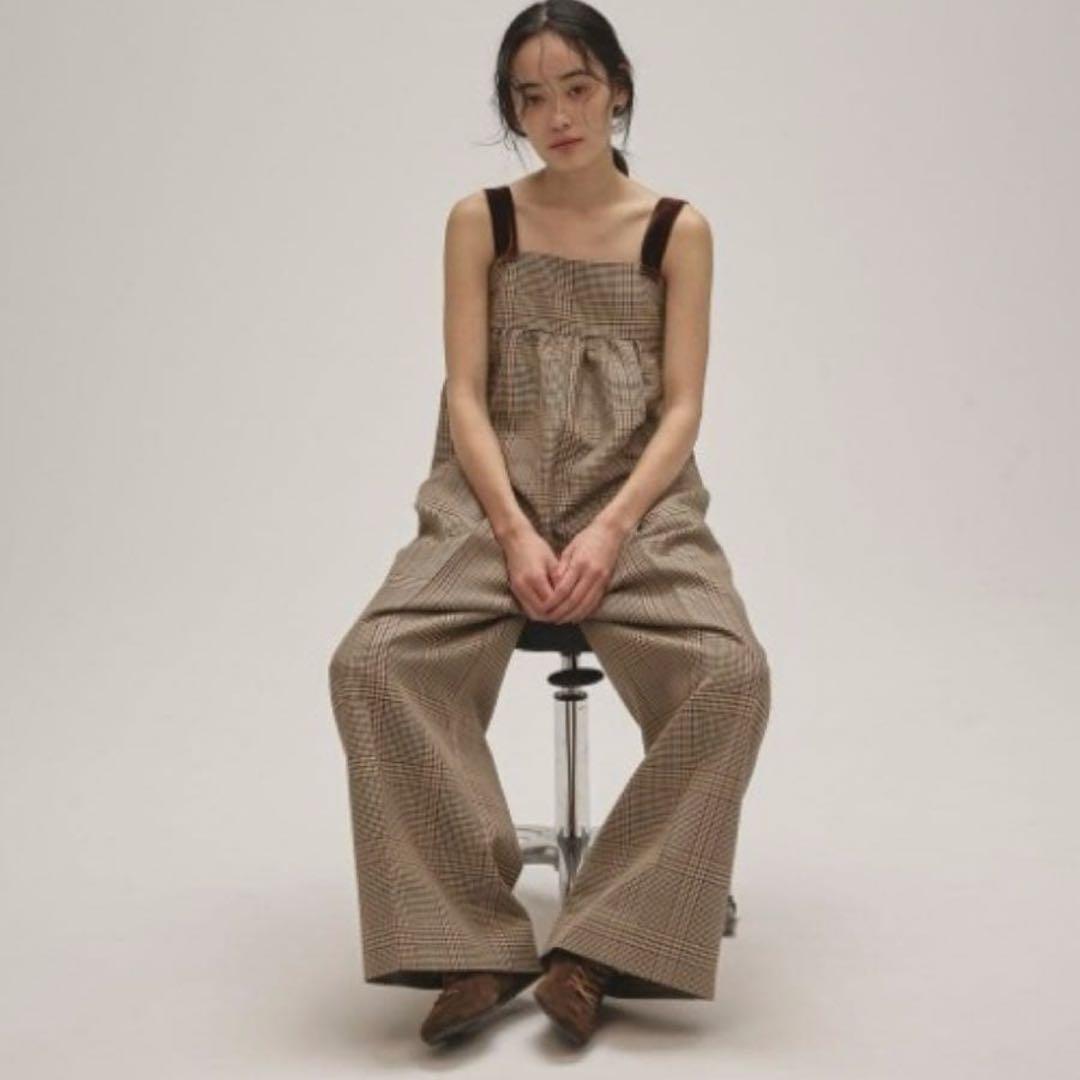 TODAYFUL Check Wide Combinaison 36サイズ