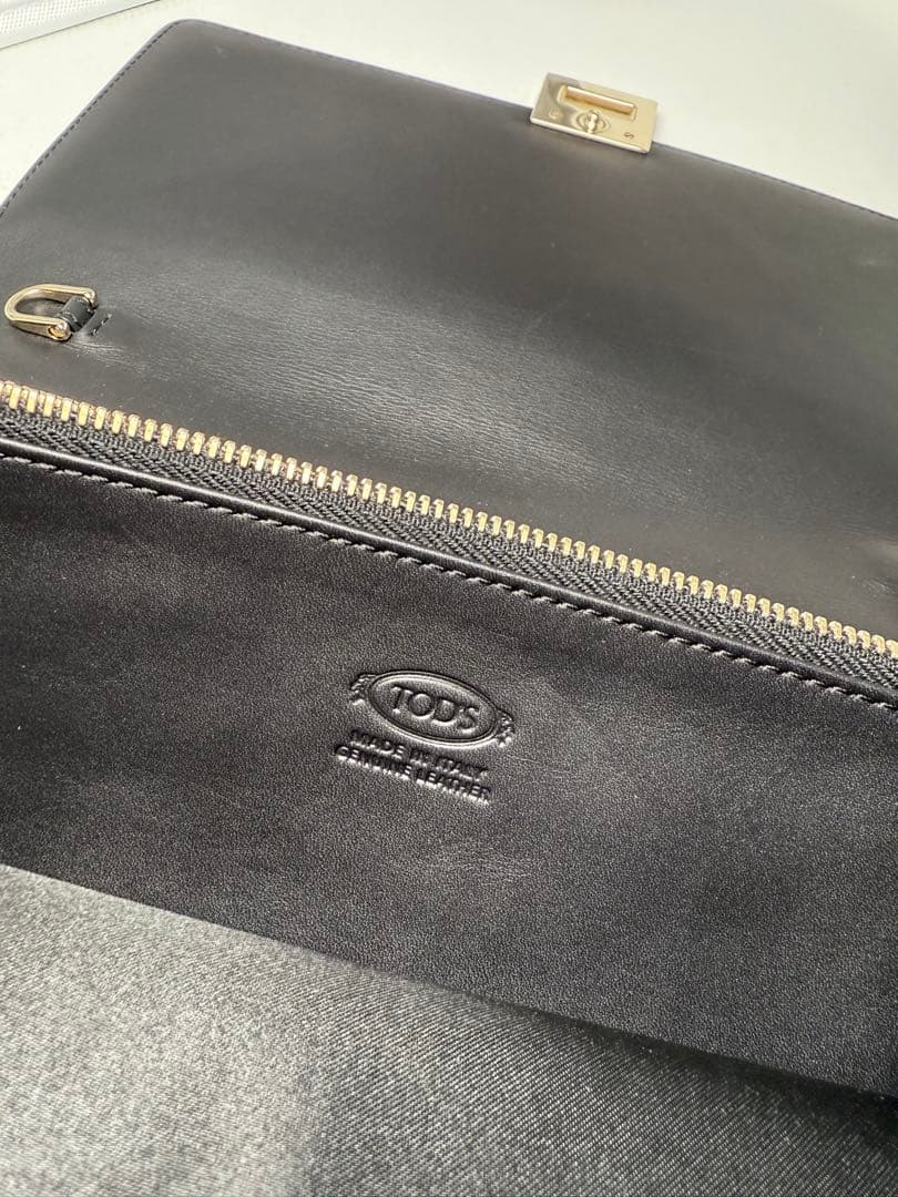 TOD’S トッズ 2WAY ショルダー クラッチ バッグ