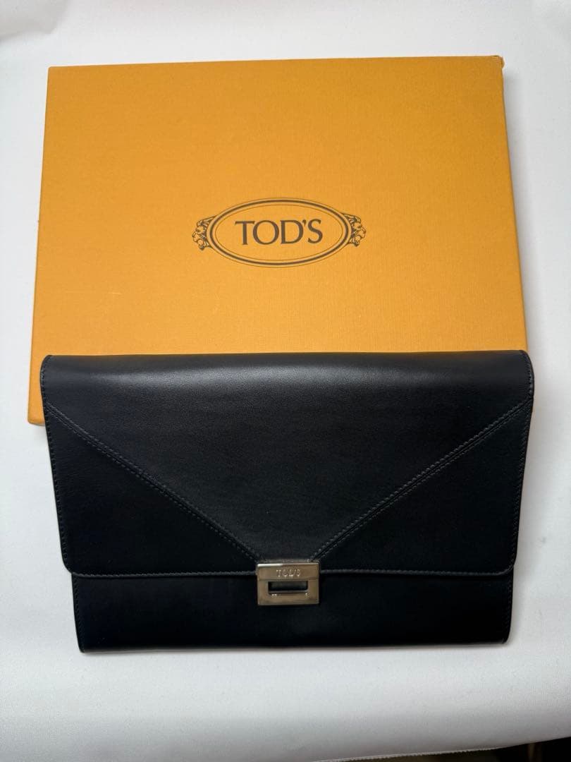 TOD’S トッズ 2WAY ショルダー クラッチ バッグ