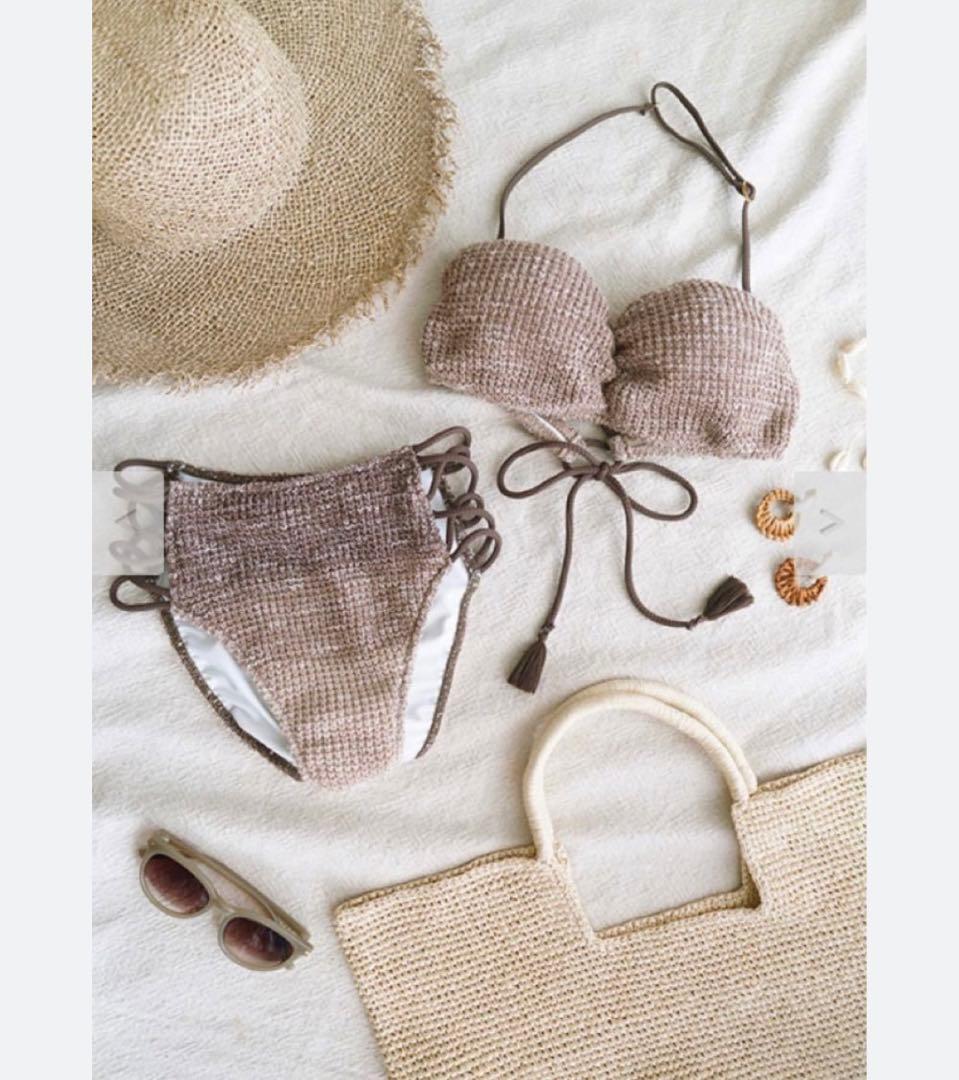 To the sea ミックスビキニ ＆ グラデハイウエストボトム　水着