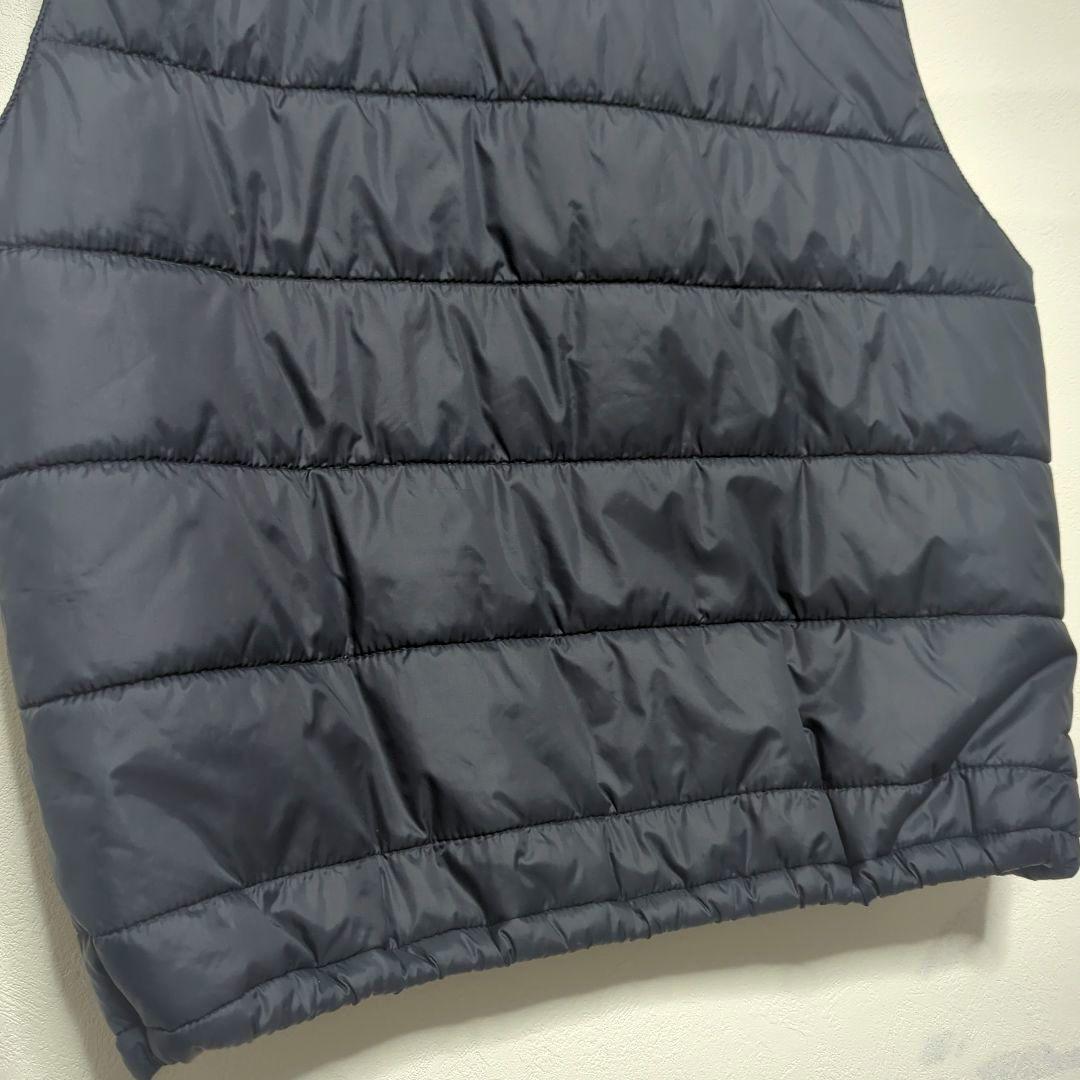 ヒステリックグラマー✧中綿プリマロフト 洗える人工羽毛ベスト ネイビー L 美品