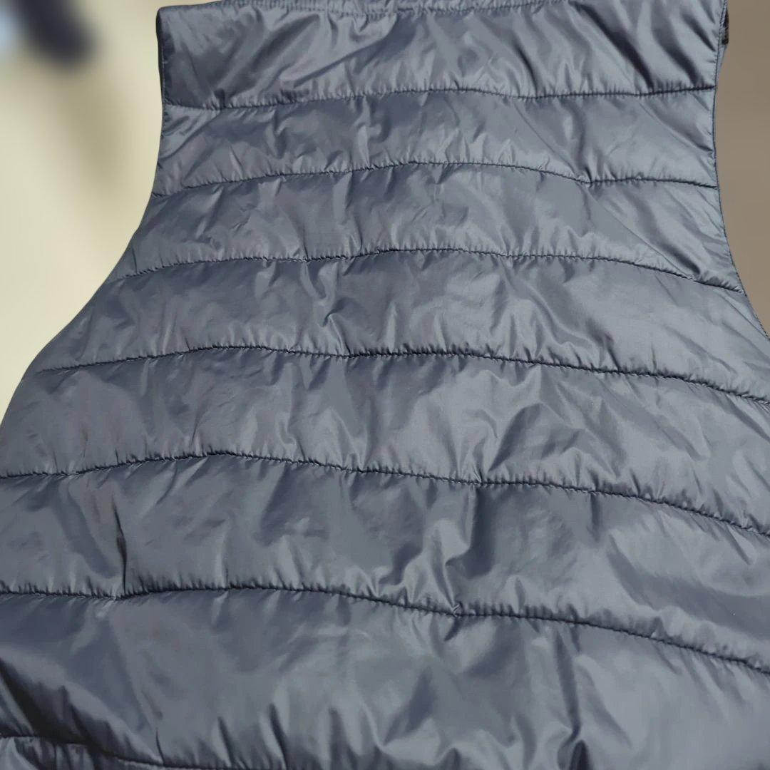 ヒステリックグラマー✧中綿プリマロフト 洗える人工羽毛ベスト ネイビー L 美品