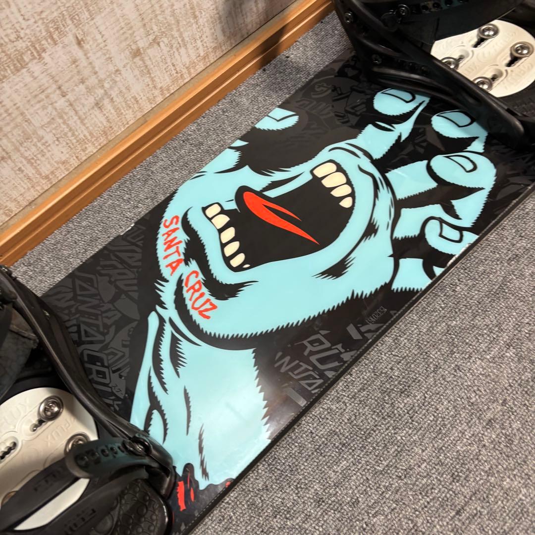 【送料無料】SANTA CRUZ スノーボードセット