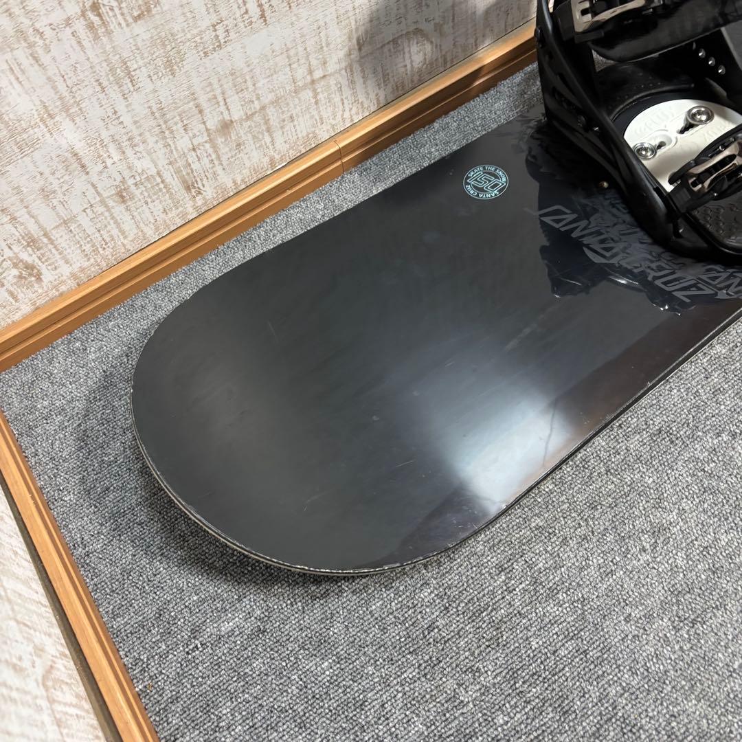 【送料無料】SANTA CRUZ スノーボードセット