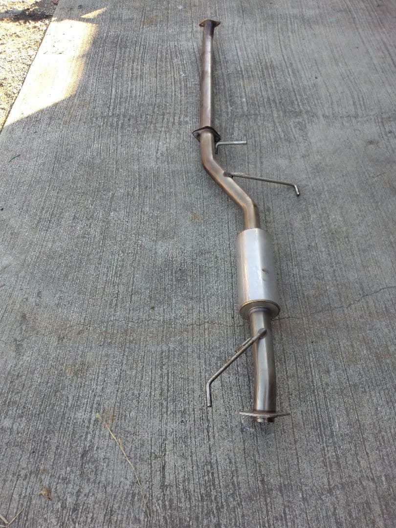 ステンレス製 爆音中間パイプ