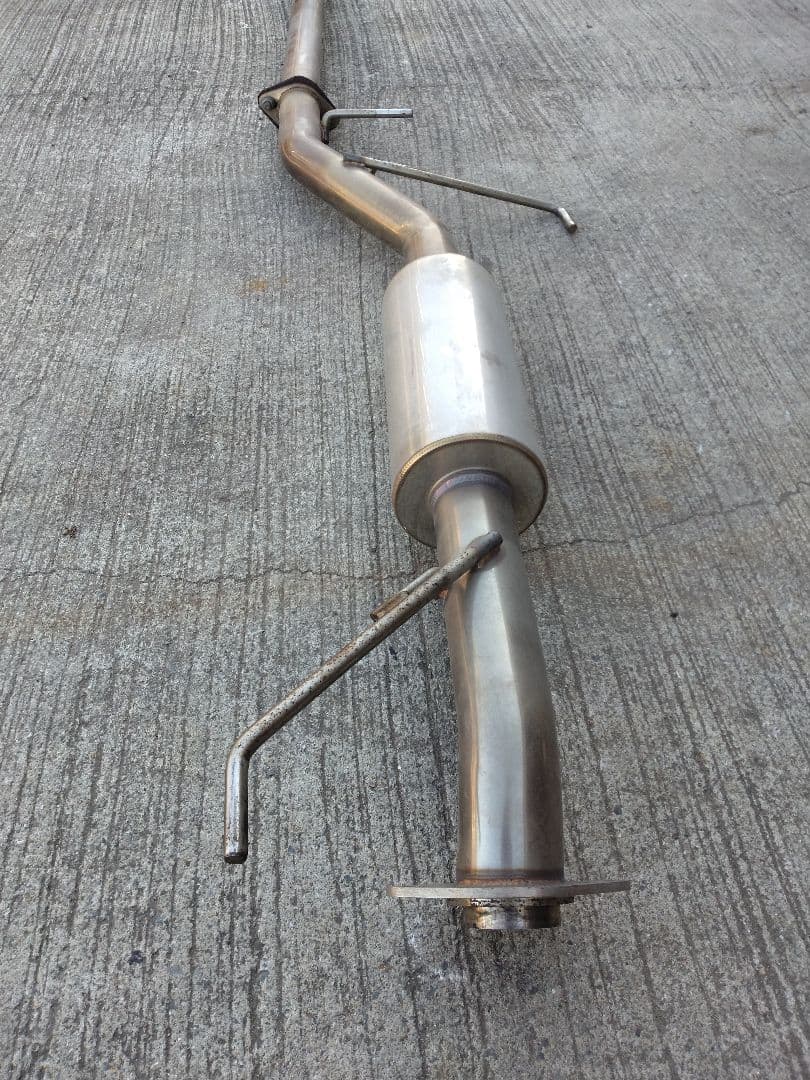 ステンレス製 爆音中間パイプ