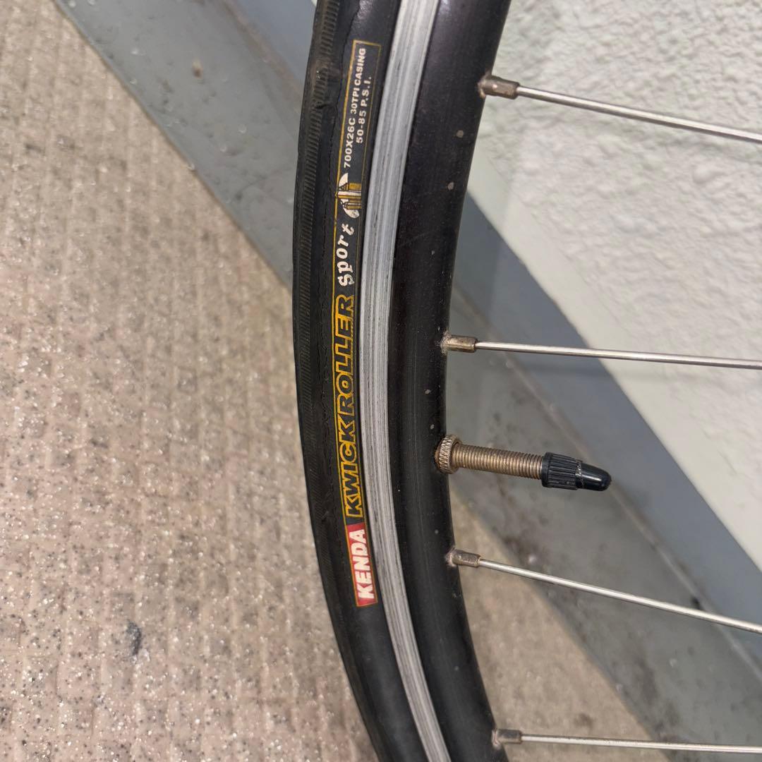 プ*ィ様 BRIDGESTONE クロスバイク アルミフレーム 700C 25イ