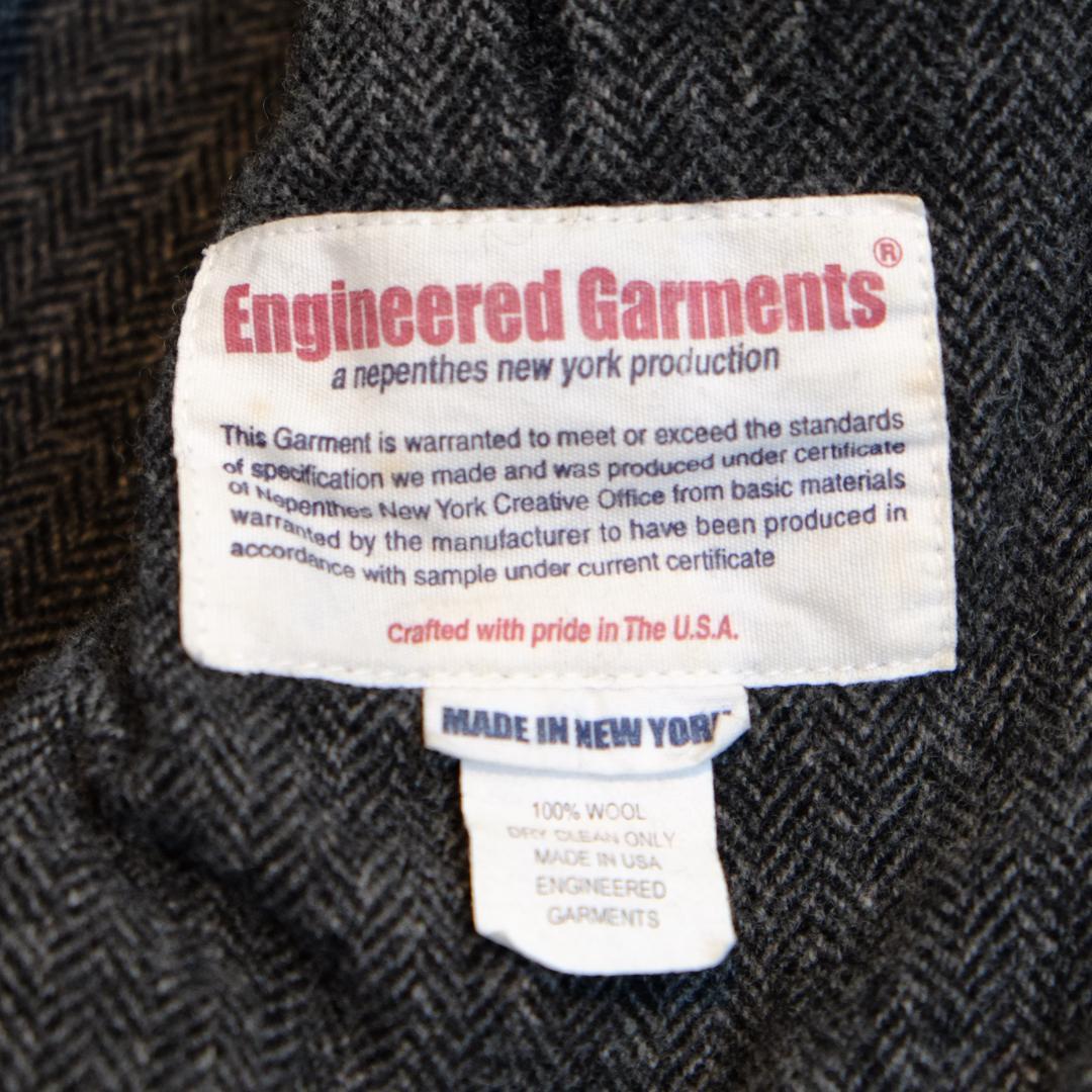 【傑作3ピース】旧タグ Engineered Garments ヘリンボーン