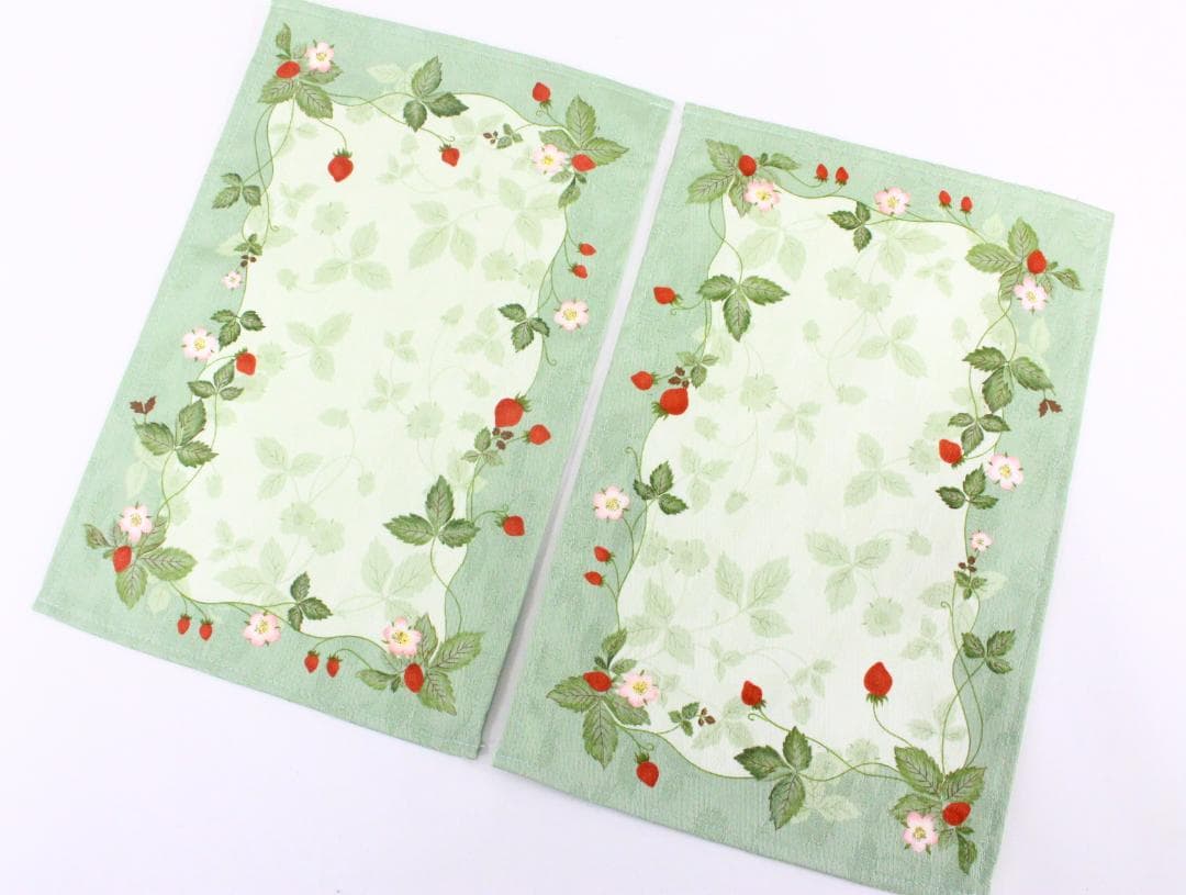 ▲大量まとめ ウェッジウッド ワイルドストロベリー テーブルマット