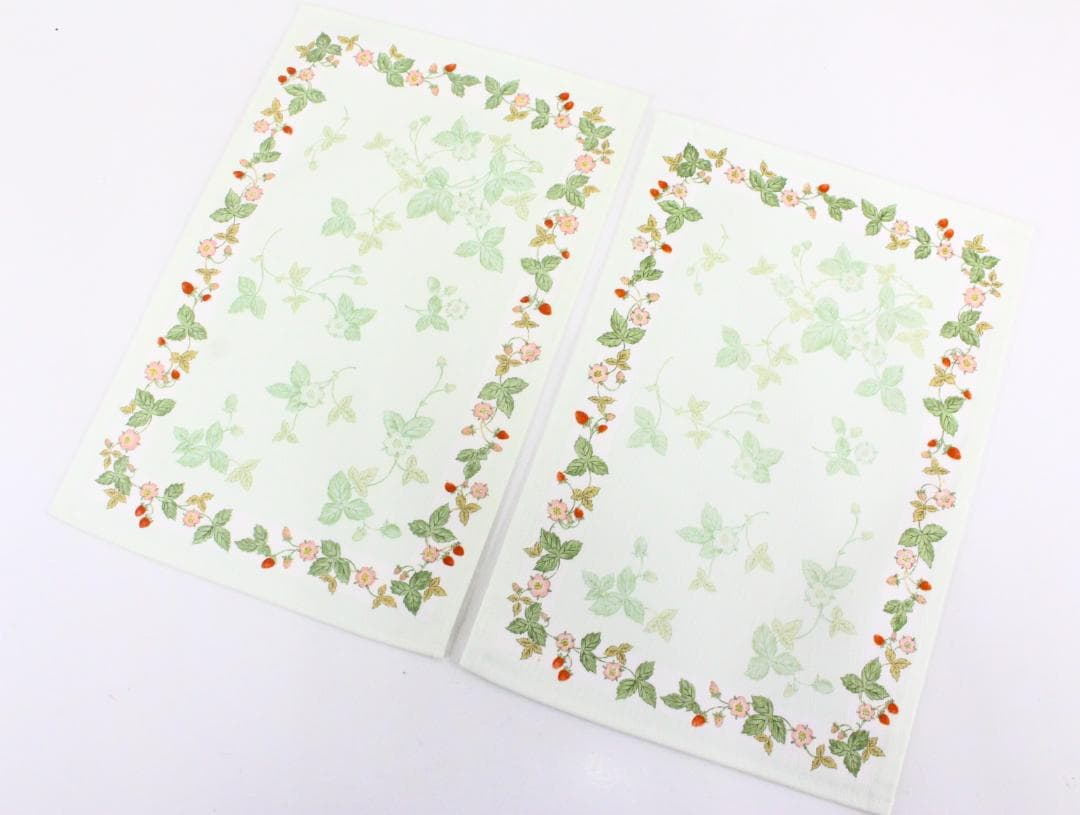 ▲大量まとめ ウェッジウッド ワイルドストロベリー テーブルマット