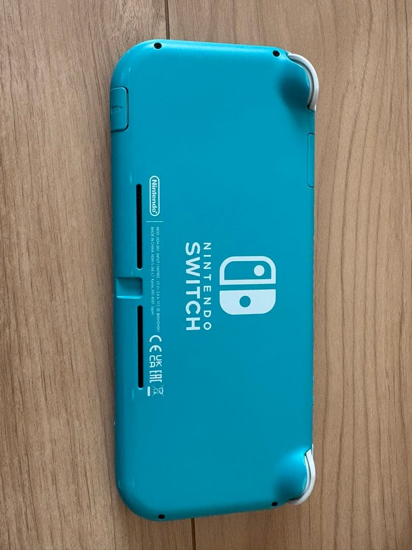 switch ライト ターコイズ　付属品、箱あり