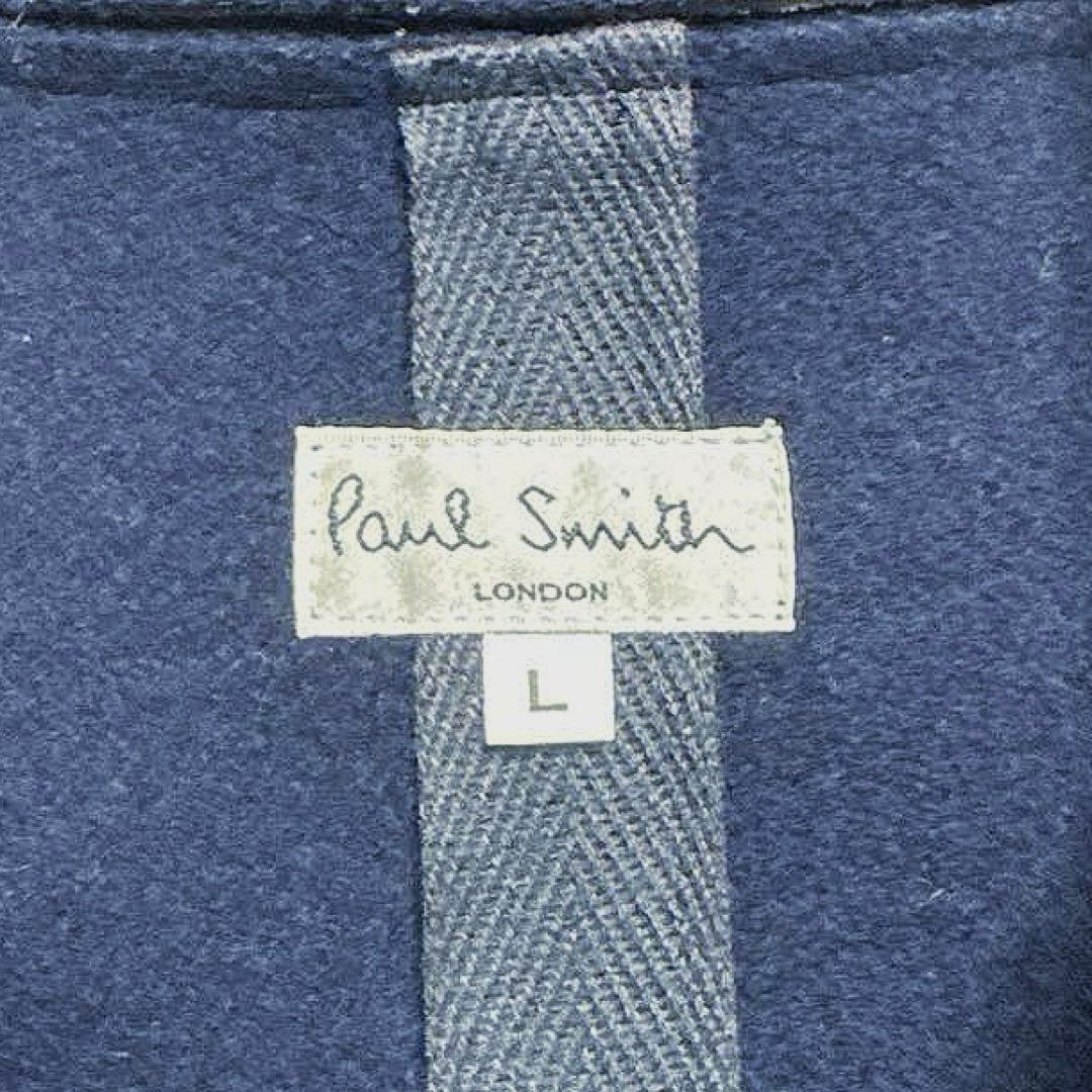 【美品・レア】ポールスミス　ダブルブレストコート　トレンチ　ネイビー　L