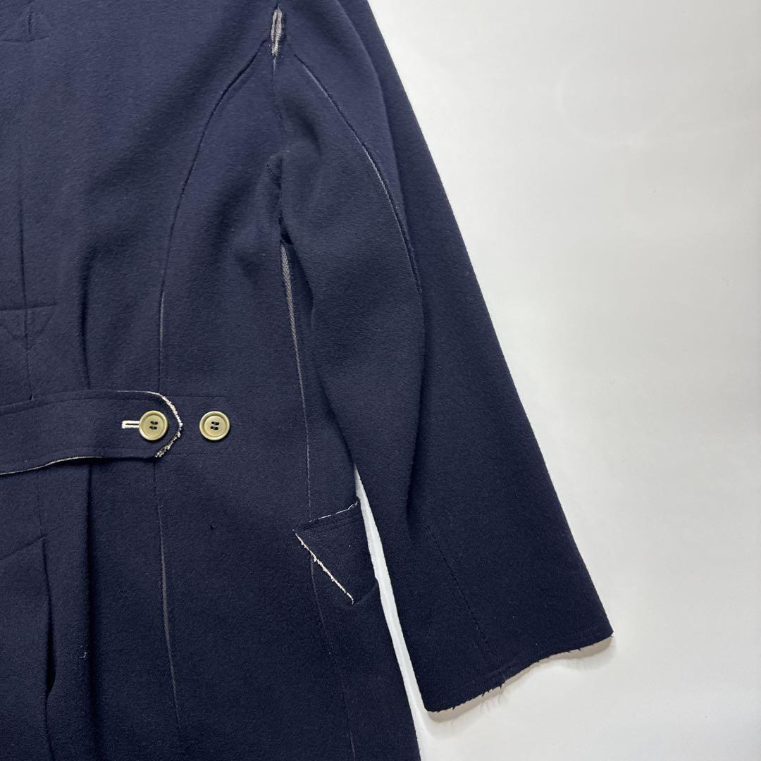 【美品・レア】ポールスミス　ダブルブレストコート　トレンチ　ネイビー　L