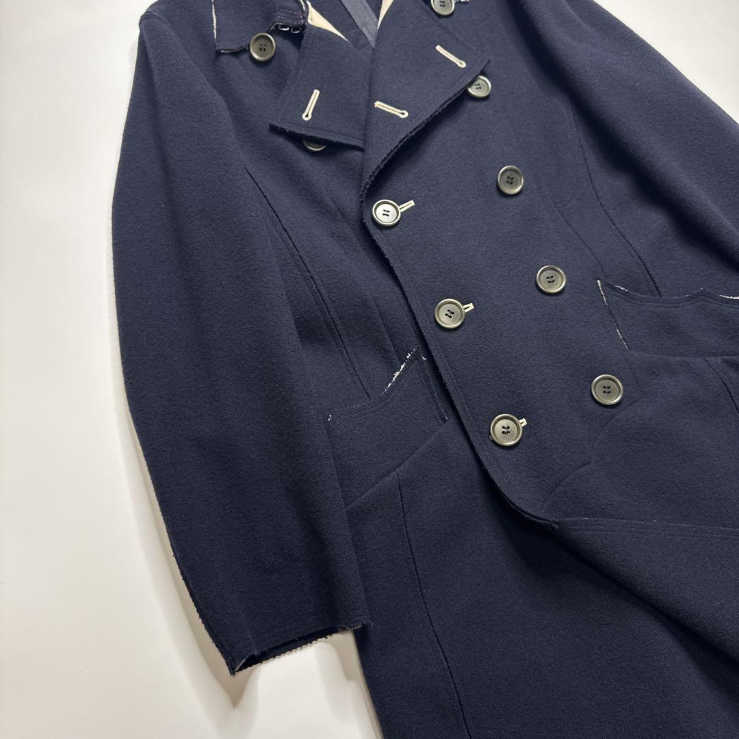 【美品・レア】ポールスミス　ダブルブレストコート　トレンチ　ネイビー　L