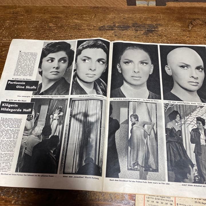 1957年発行　アメリカ雑誌　Quick 別冊付き　美智子様