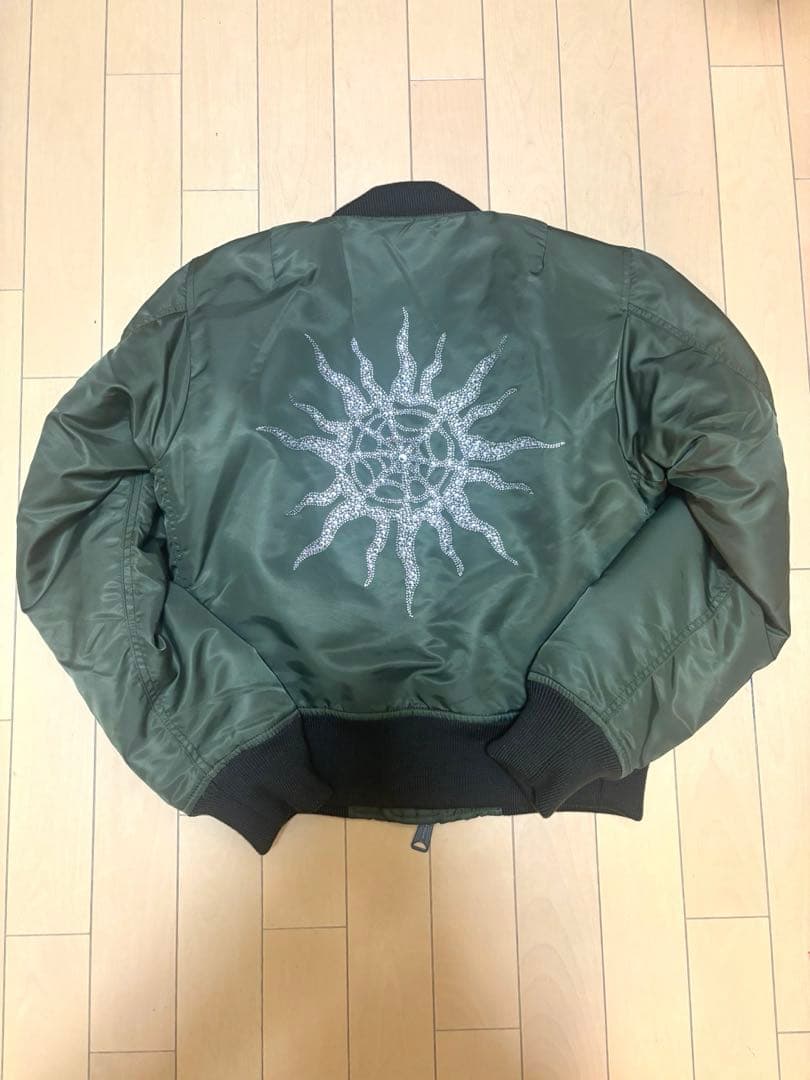NoREMID MA-1ジャケット オリーブグリーン