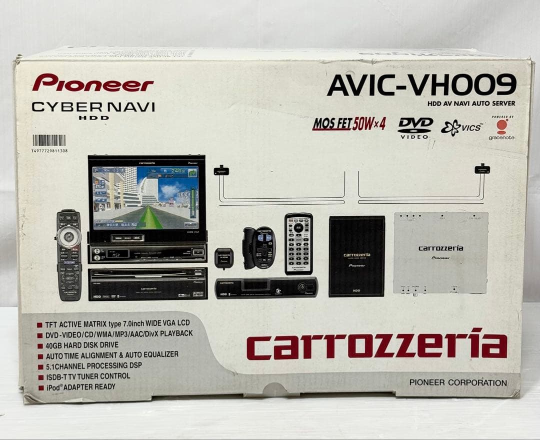 カーナビ サイバーナビ パイオニア カロッツェリア AVIC-VH009