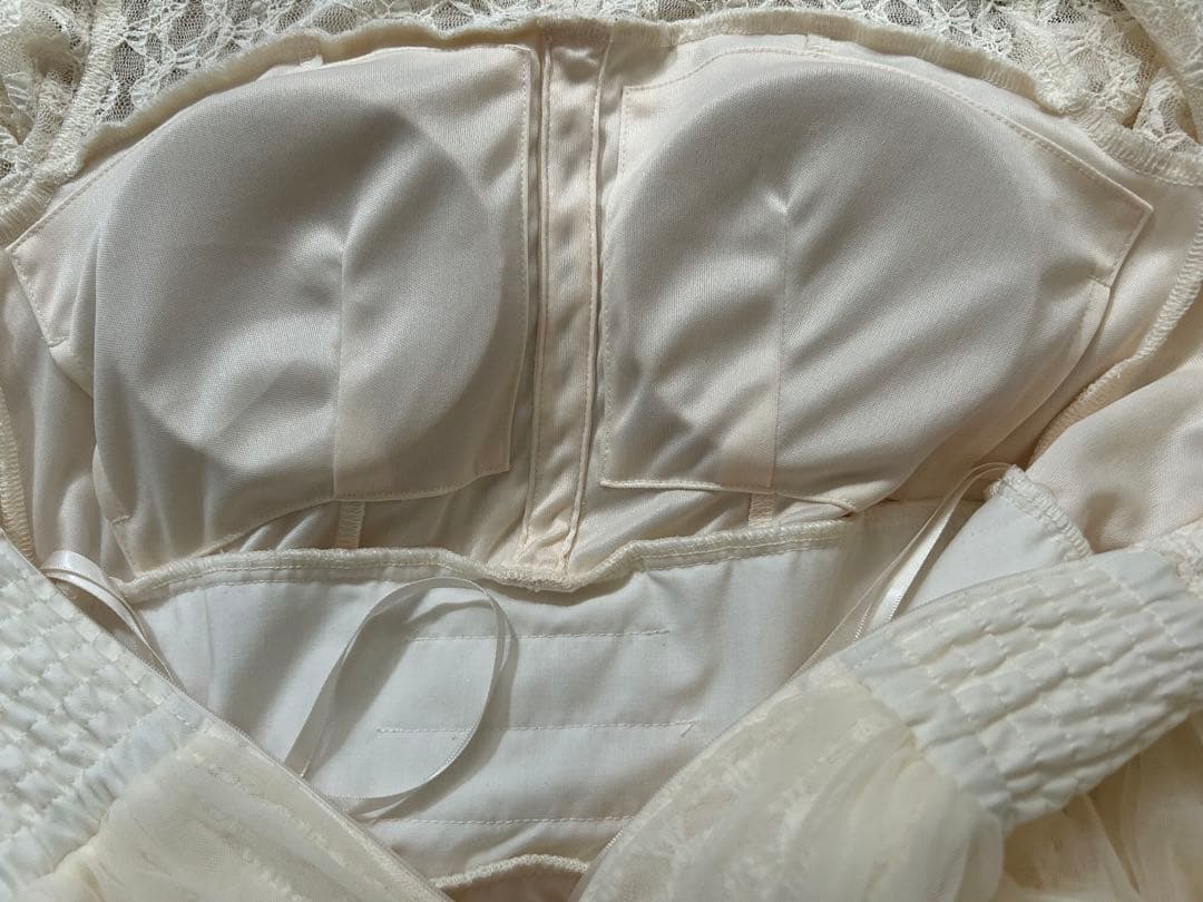 ERADIE レース&チュールワンピース　エラディエ