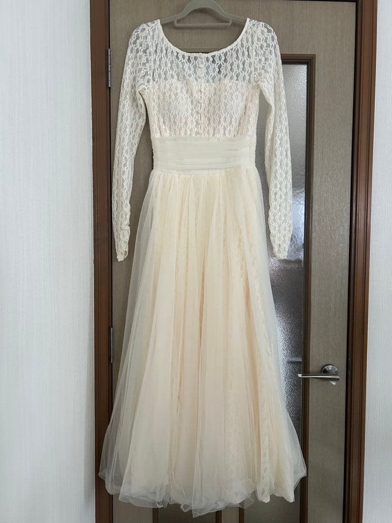 ERADIE レース&チュールワンピース　エラディエ