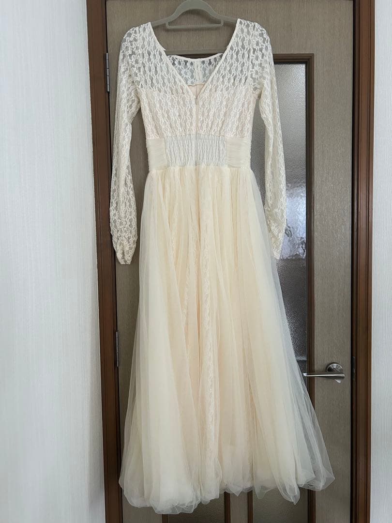 ERADIE レース&チュールワンピース　エラディエ