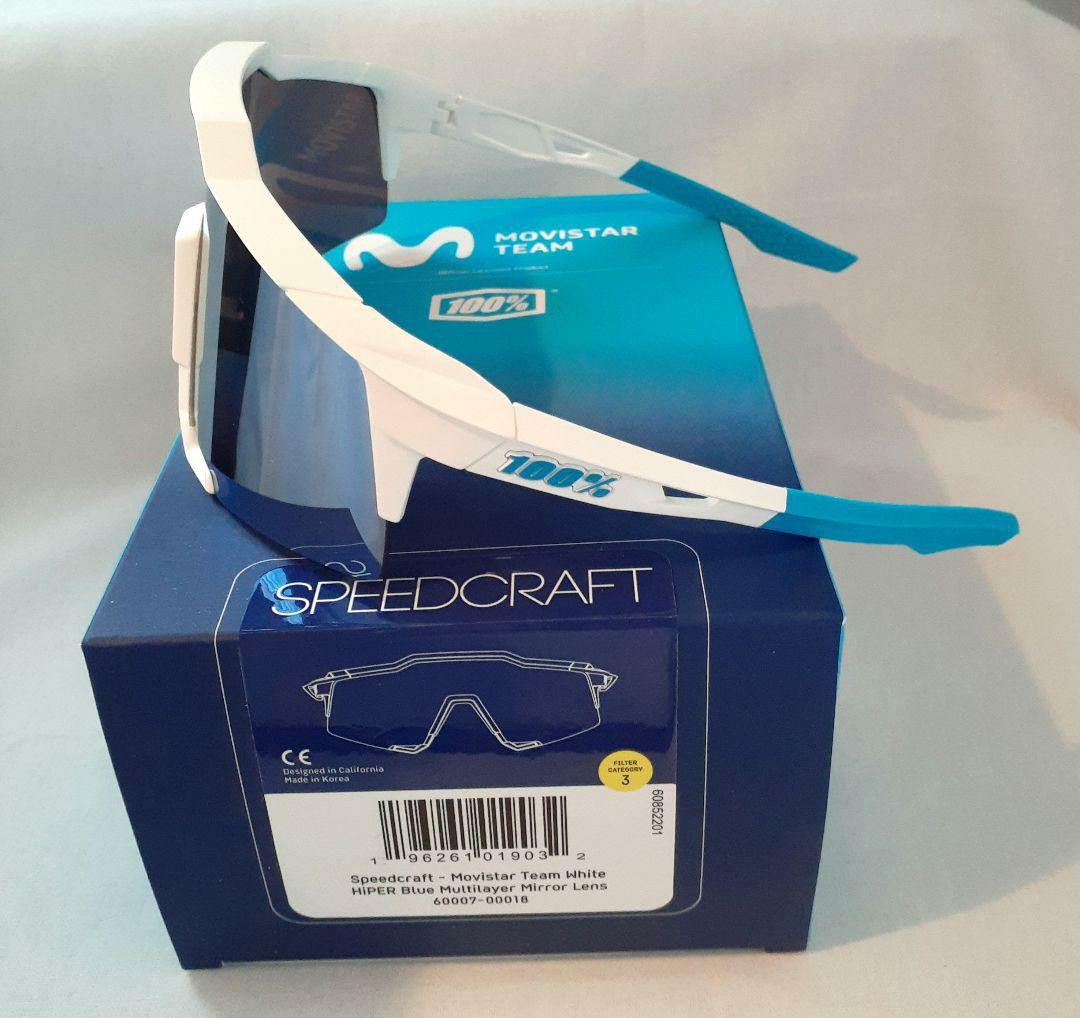 100% SPEEDCRAFT モビスター ワンハンドレッド サングラス