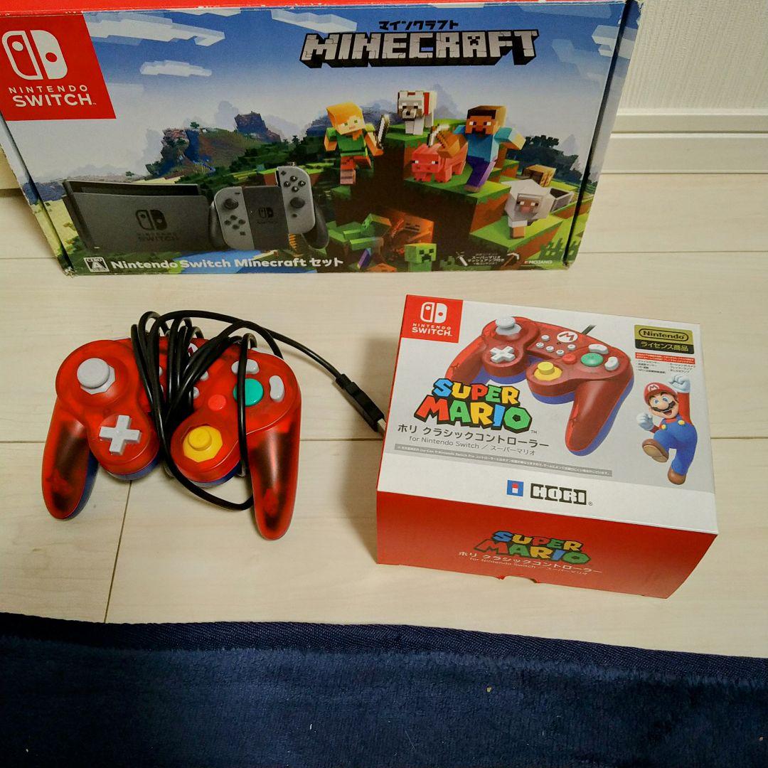 Nintendo Switch Minecraft ソフトコントローラーセット