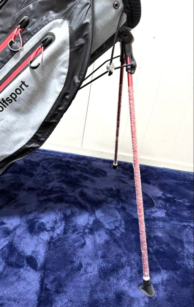 最安値 セール価格 Golf Sport キャディバッグ ブラック/グレー