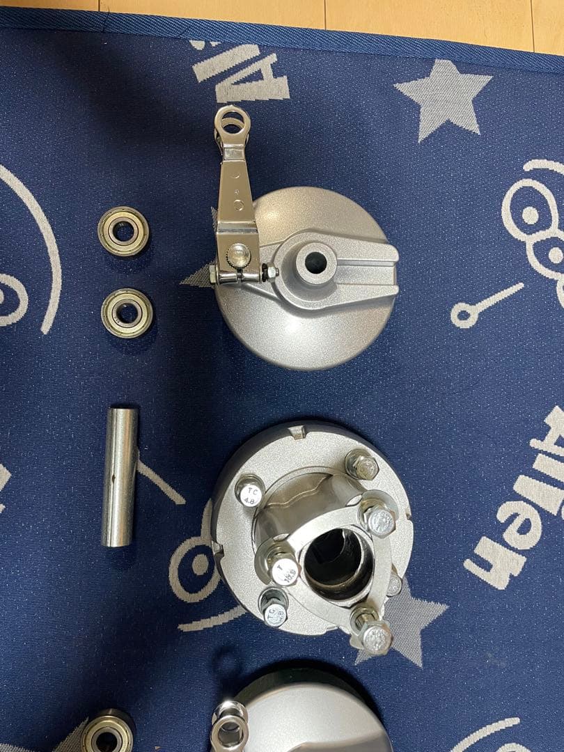 モンキー ドラムブレーキ フロント4J 加工済み