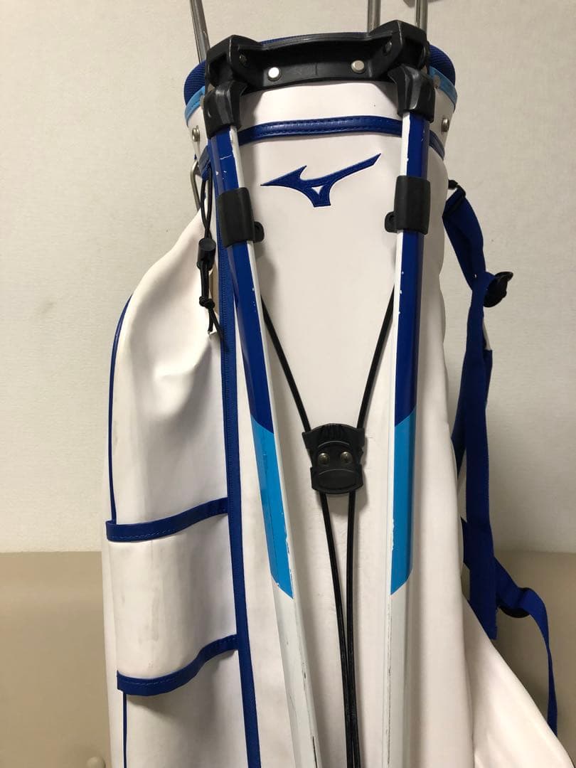 【送料込み】MIZUNO ミズノ　スタンド付きキャディバッグ　メンズ　レディース