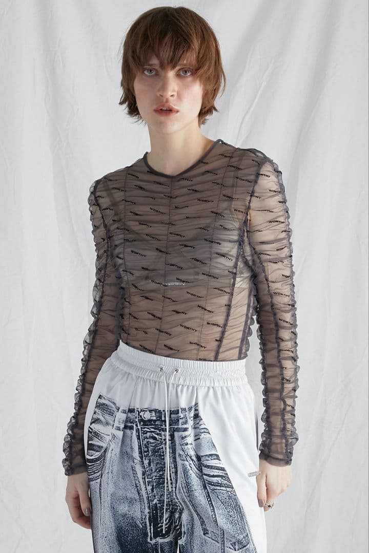 PRANK PROJECT チュールシアーボディスーツ♡プランクプロジェクト