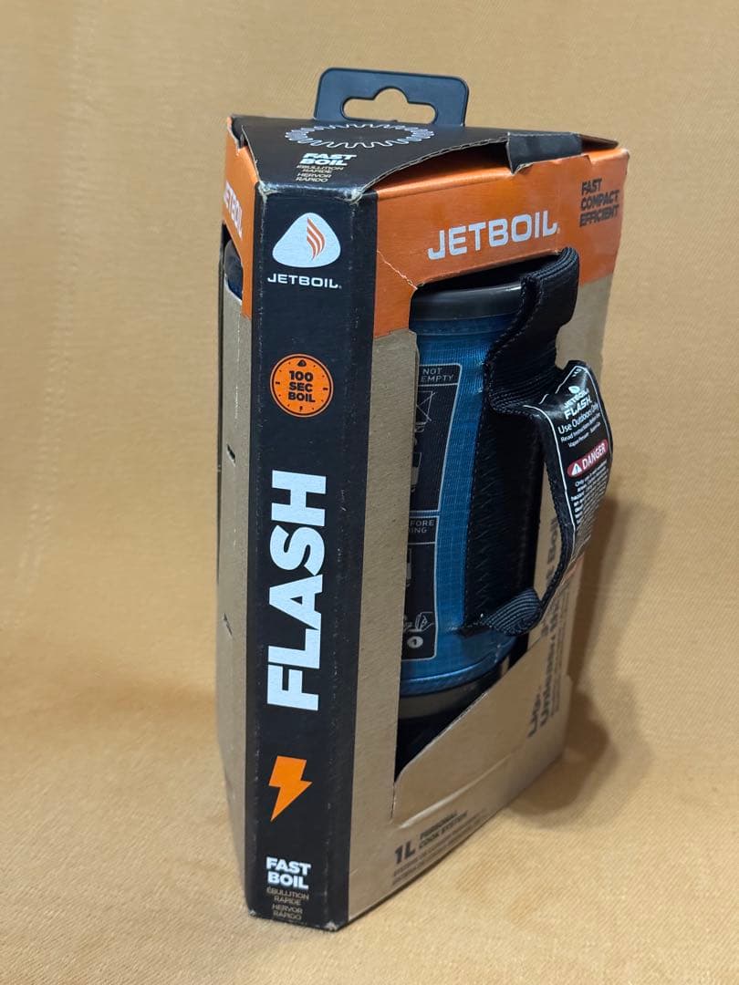 美品　JETBOIL 1L シングルバーナー　登山　ソロキャンプ