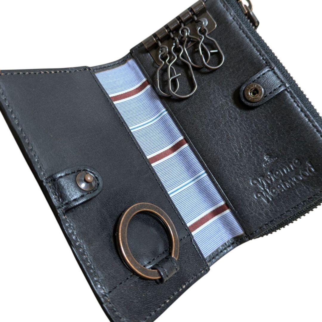 ヴィヴィアンウエストウッド キーケース ケース コッパー VWK512 黒