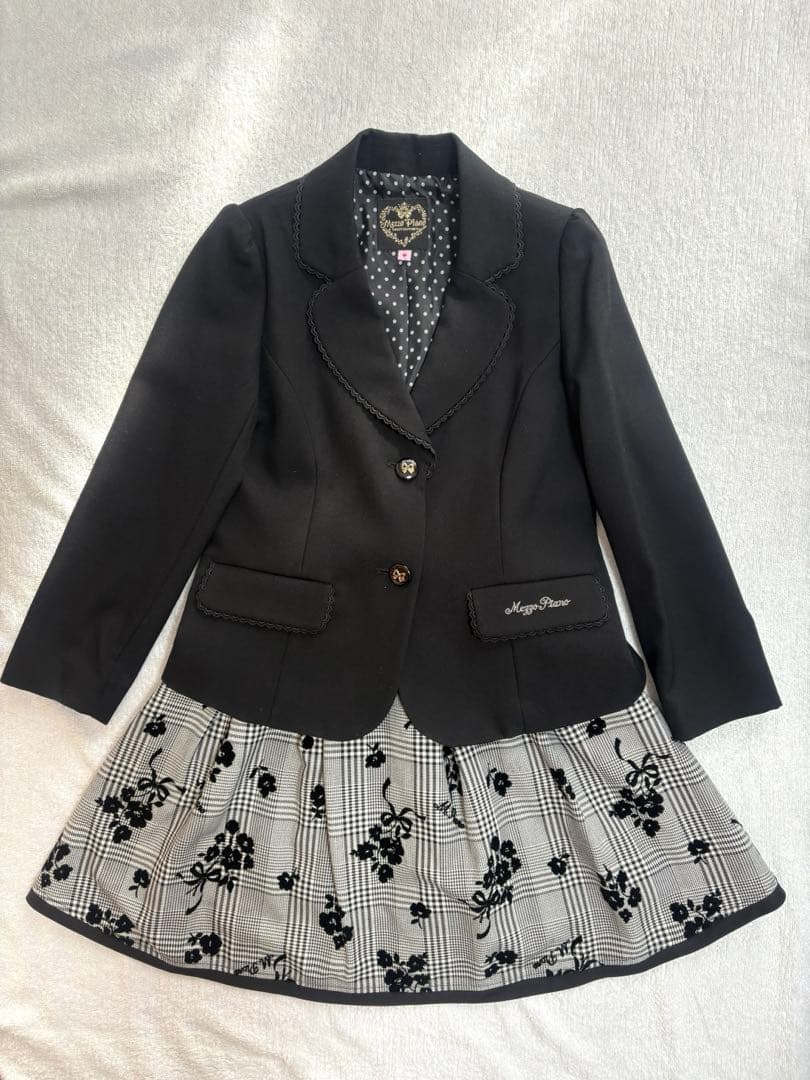 フォーマルウェア4点セット（mezzo piano）M/150㎝