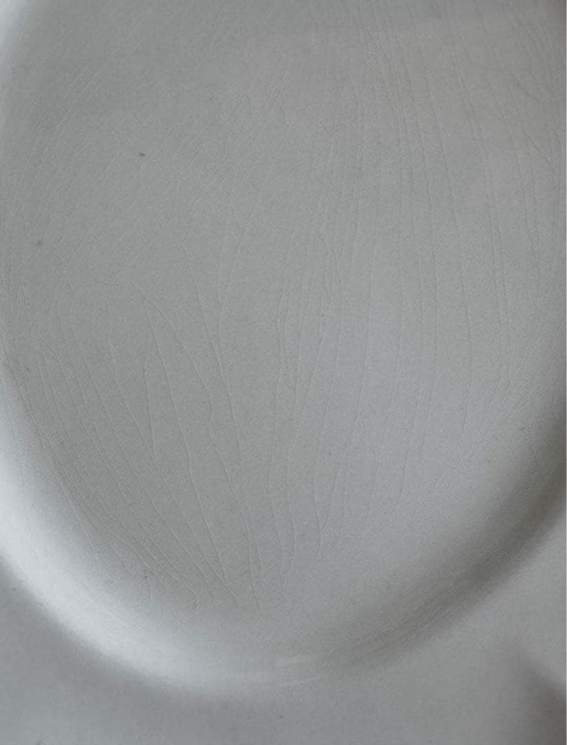 【レア】フランスアンティーク サルグミンヌ 花リムオーバル 大 約44cm