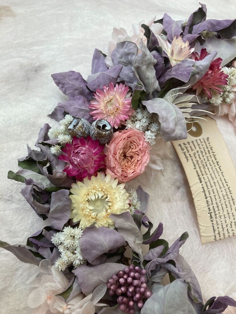 【Saki☆】ドライフラワー リース ＊ 2点おまとめ