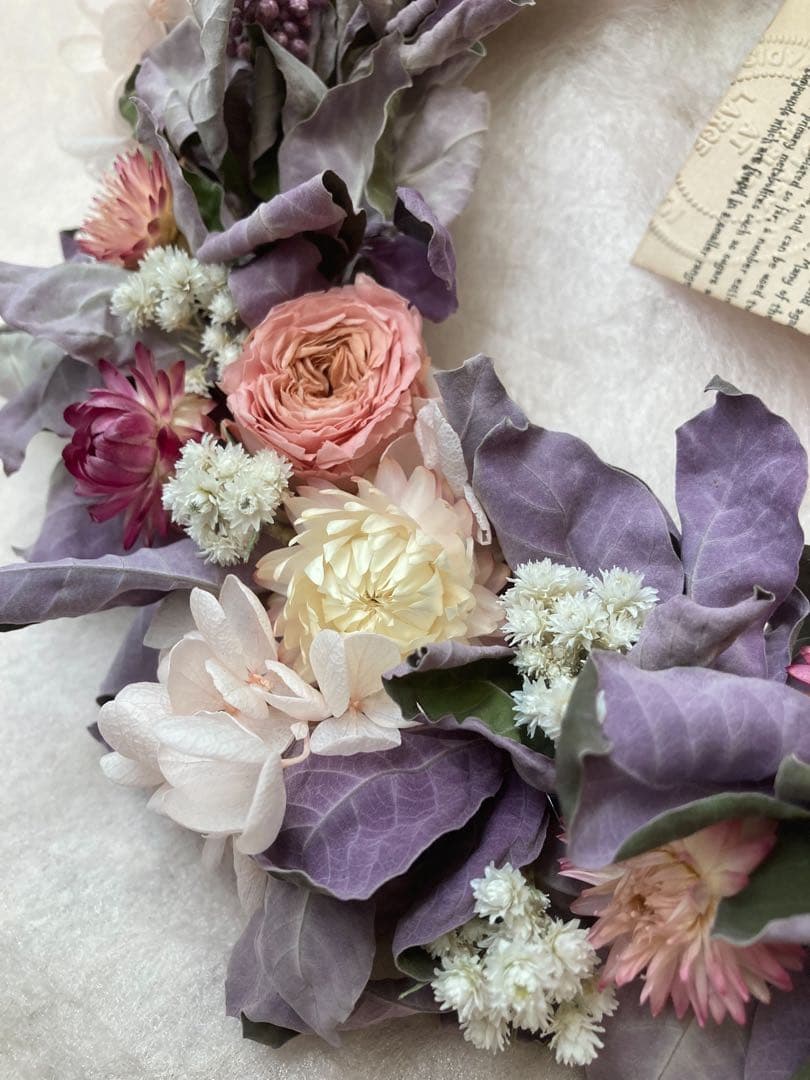 【Saki☆】ドライフラワー リース ＊ 2点おまとめ