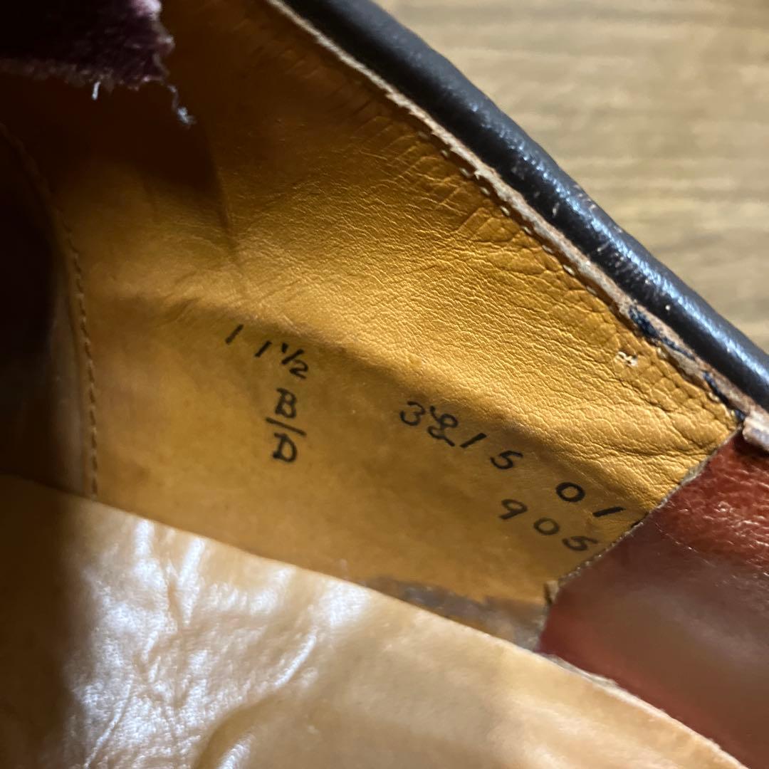 Alden ダークブラウン ドレスシューズサイズ11ハーフBワイズ