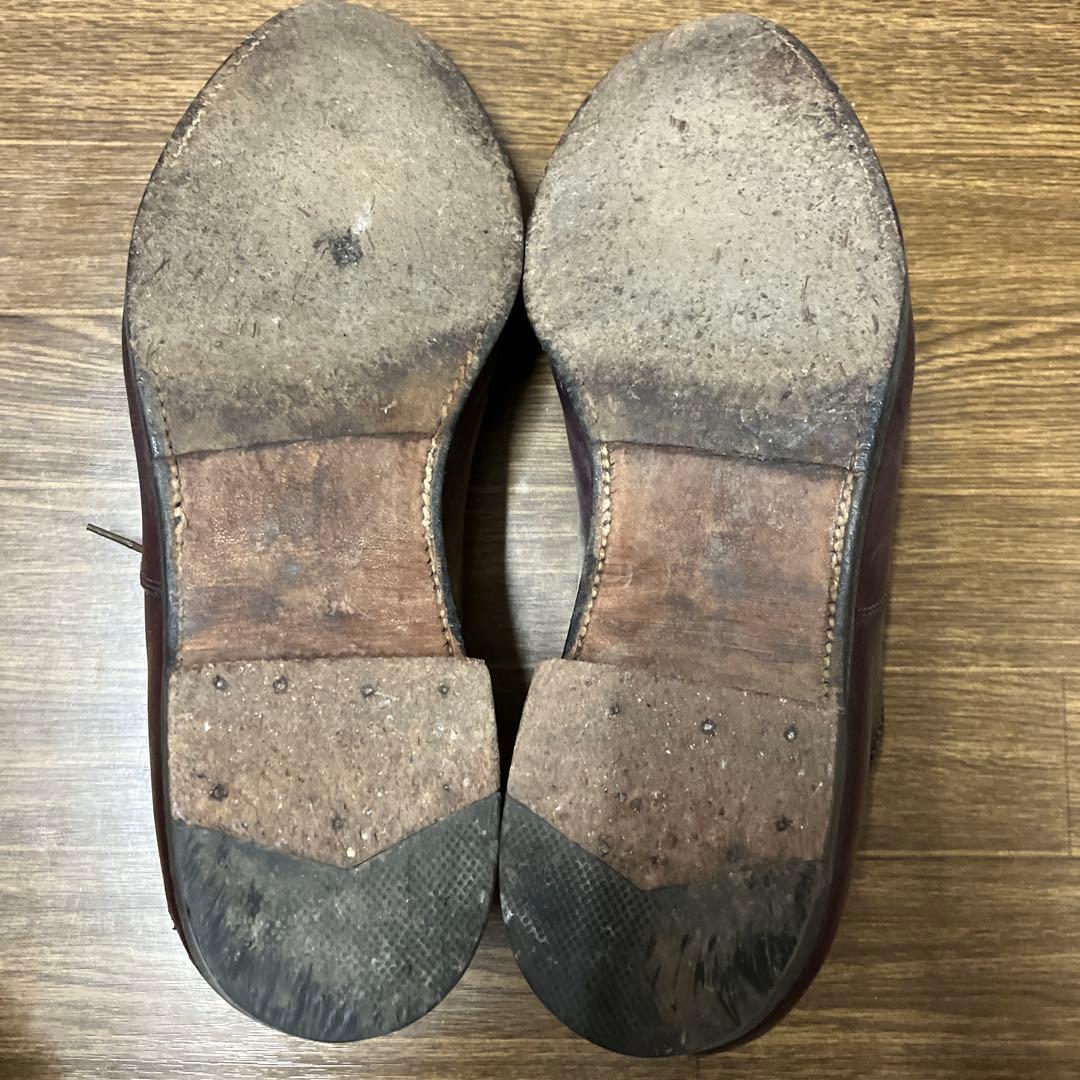 Alden ダークブラウン ドレスシューズサイズ11ハーフBワイズ